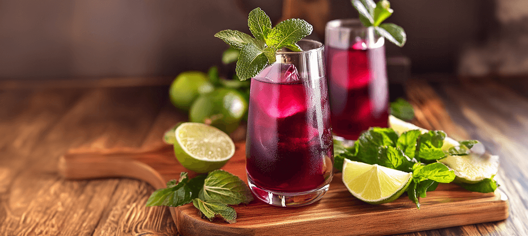 The Beets Me Mojito Mocktail